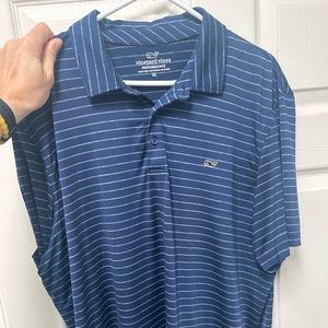 Men’s navy polo
